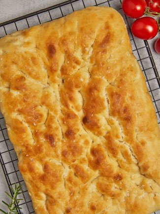 FOCACCIA BREAD PLAIN  SLAB 